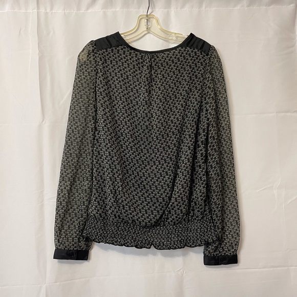 Vero Moda Black Patterned Women's Top - Picture 5 of 8
